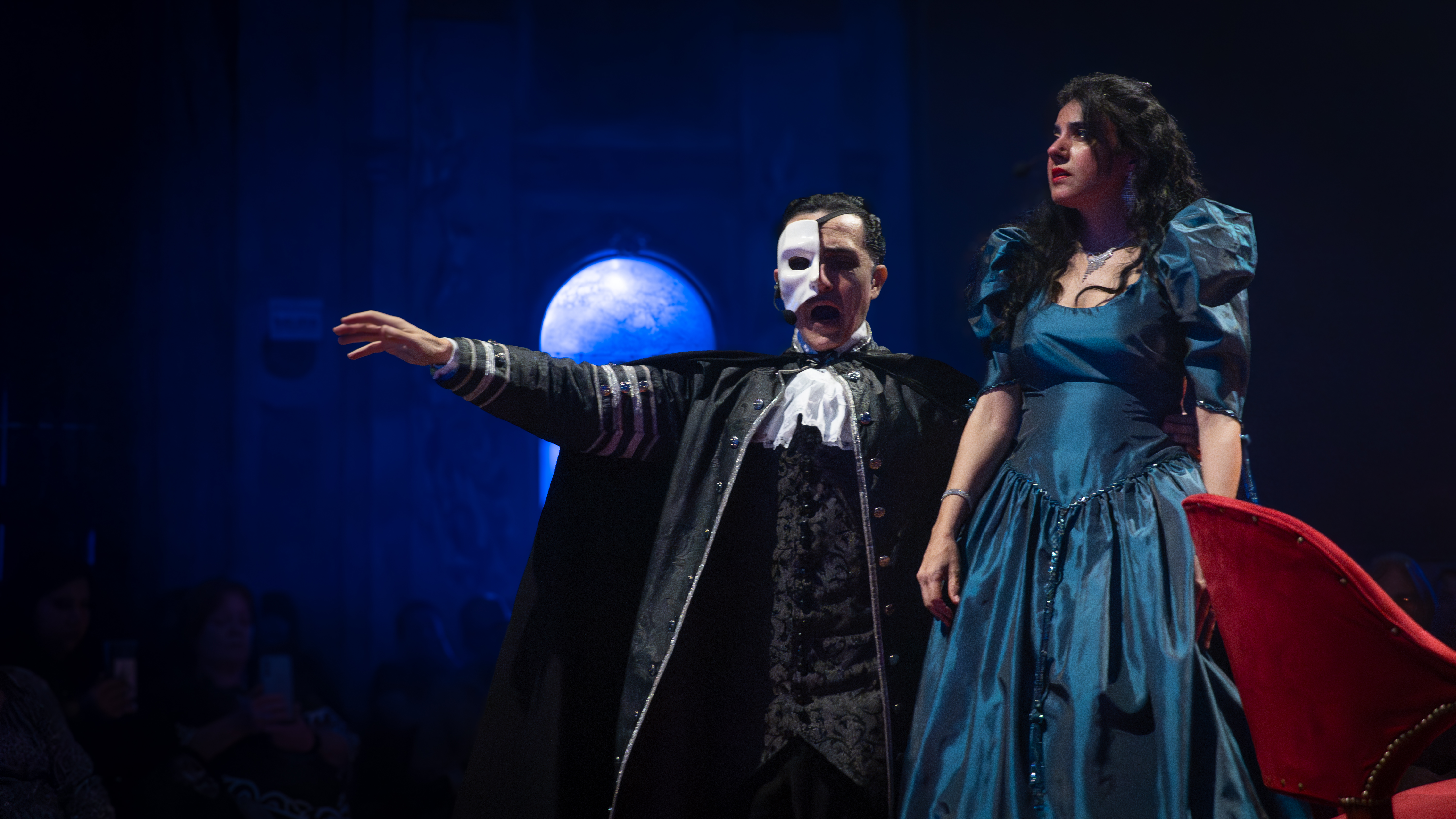 El Fantasma de la Ópera, un show de Galalírica en el Palacio Paz